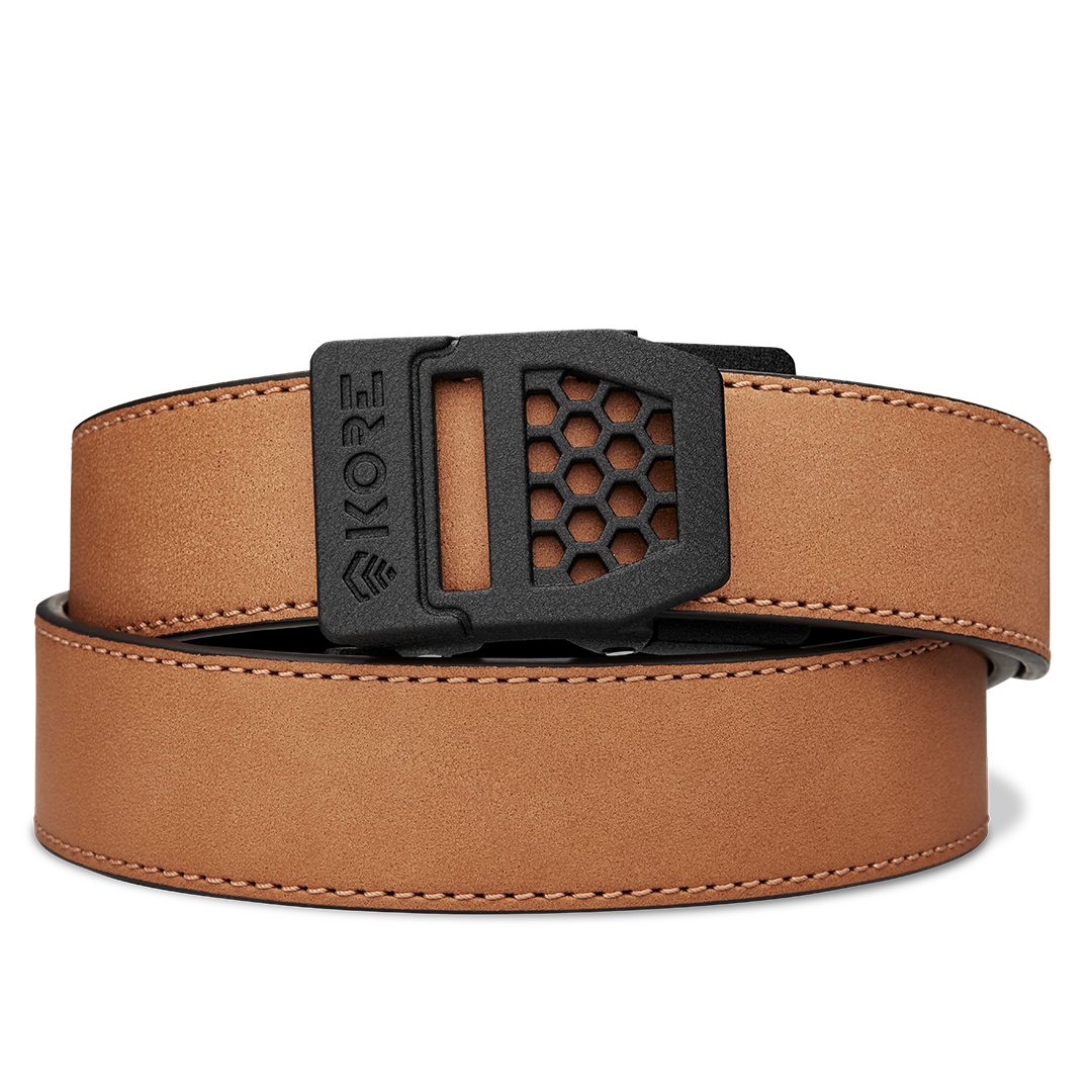 Western_Tan_Leather_Gun_Belt_X