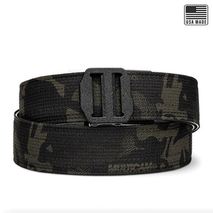 X7 BUCKLE | USA MADE MULTICAM BLACK TACTICAL GUN BELT