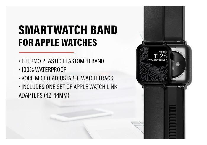 Kore Micro Adjustable Smart Watch Band Kore Essentials