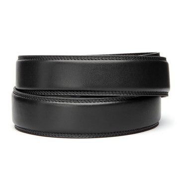 Black Full Grain Leather