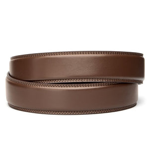 BROWN FULL GRAIN CLASSIC LEATHER BELT 1.37" [strap only]