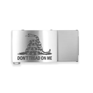 ENGRAVED (DON'T TREAD) X4 BUCKLE 1.5"