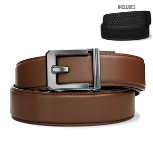 Kore Essentials  #1 Rated Gun Belt Bull Buckle Buffalo Leather Belt