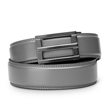 Gray Full Grain Leather