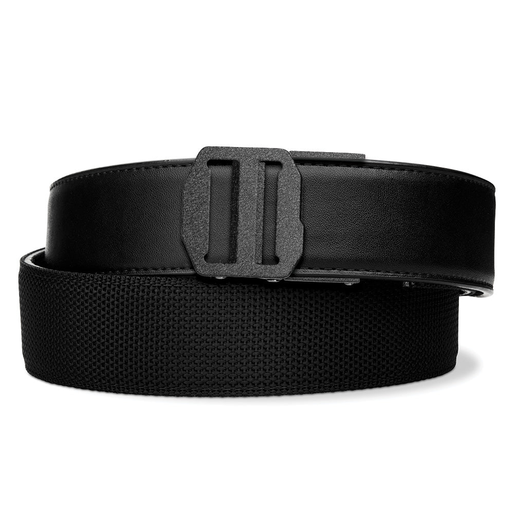 EXECUTIVE PROTECTION BLACK TACTICAL HYBRID BELT 1.5 EXECUTIVE PROTECTION BLACK TACTICAL HYBRID BELT 1.5