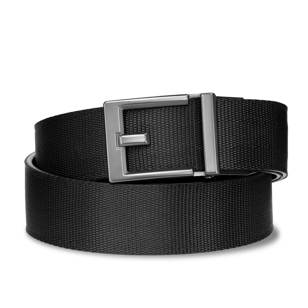Boss Men's Smooth Leather Belt with Brushed Effect Buckle