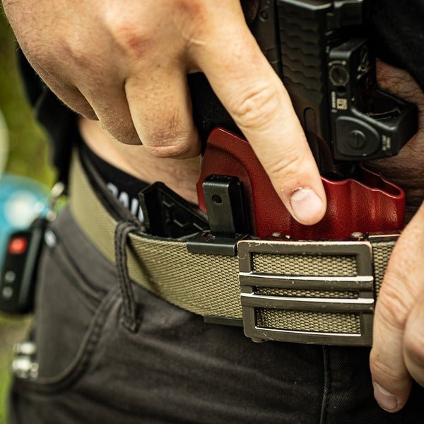 Holster belt top