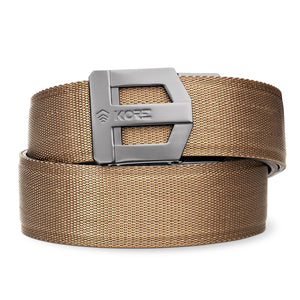 Kore Essentials-G3 GUNMETAL BUCKLE | COYOTE TACTICAL GARRISON BELT-Gun Belts