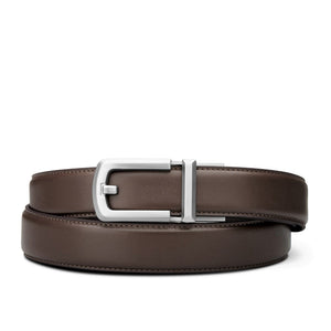 Kore Essentials-IGNITE SLIM BUCKLE | SLIM FULL GRAIN LEATHER BELT-Fashion Belts