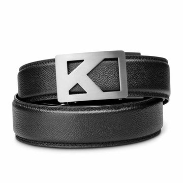 Black Pebble Grain Leather