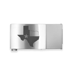 ENGRAVED (TEXAS) X4 BUCKLE 1.5"